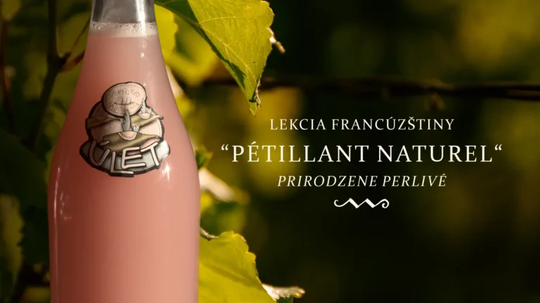 Pét-Nat – prirodzene perlivé víno s návratom k tradícii